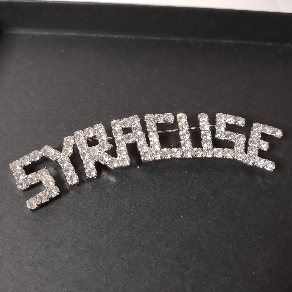 Pretty Syracuse Brooch